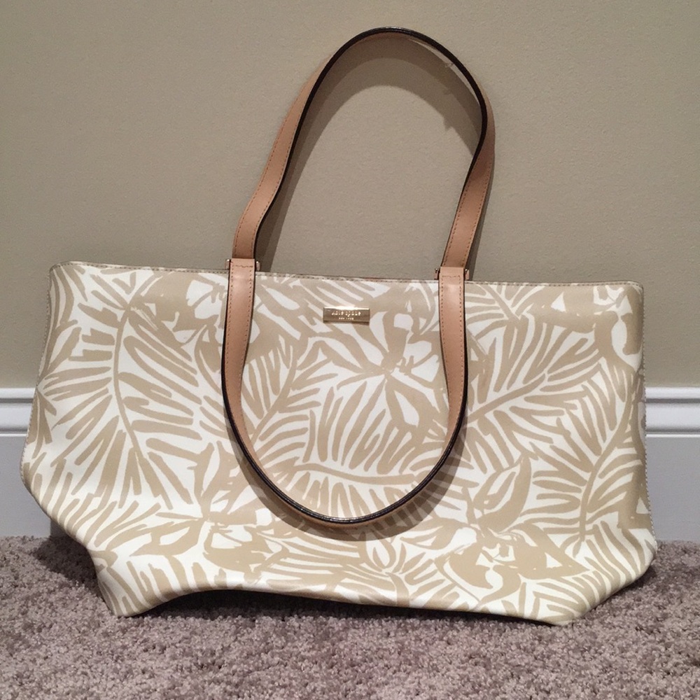 Kate Spade Grant Street Jules Palm Tote